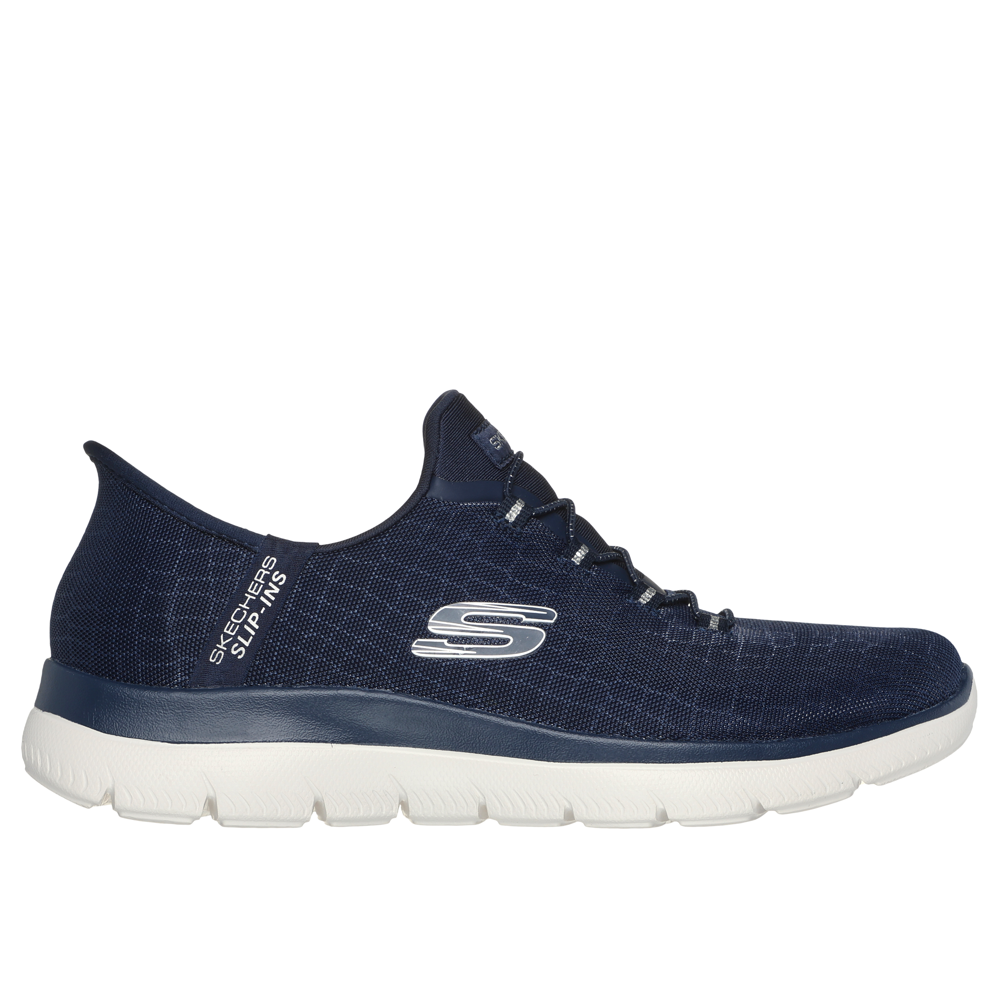 Skechers silver slip on online