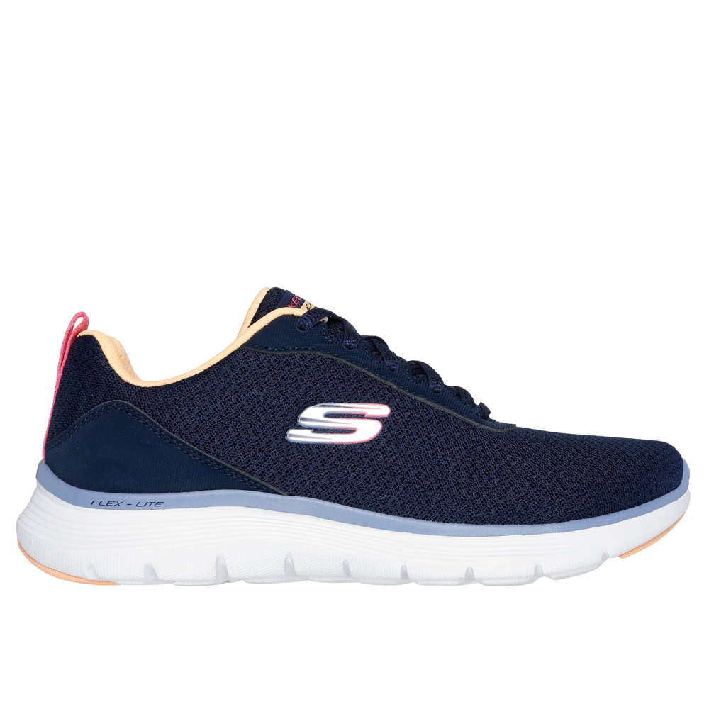 Skechers Flex Appeal 5.0 New Thrive Navy Multi Trainers Robert Carder Shoes