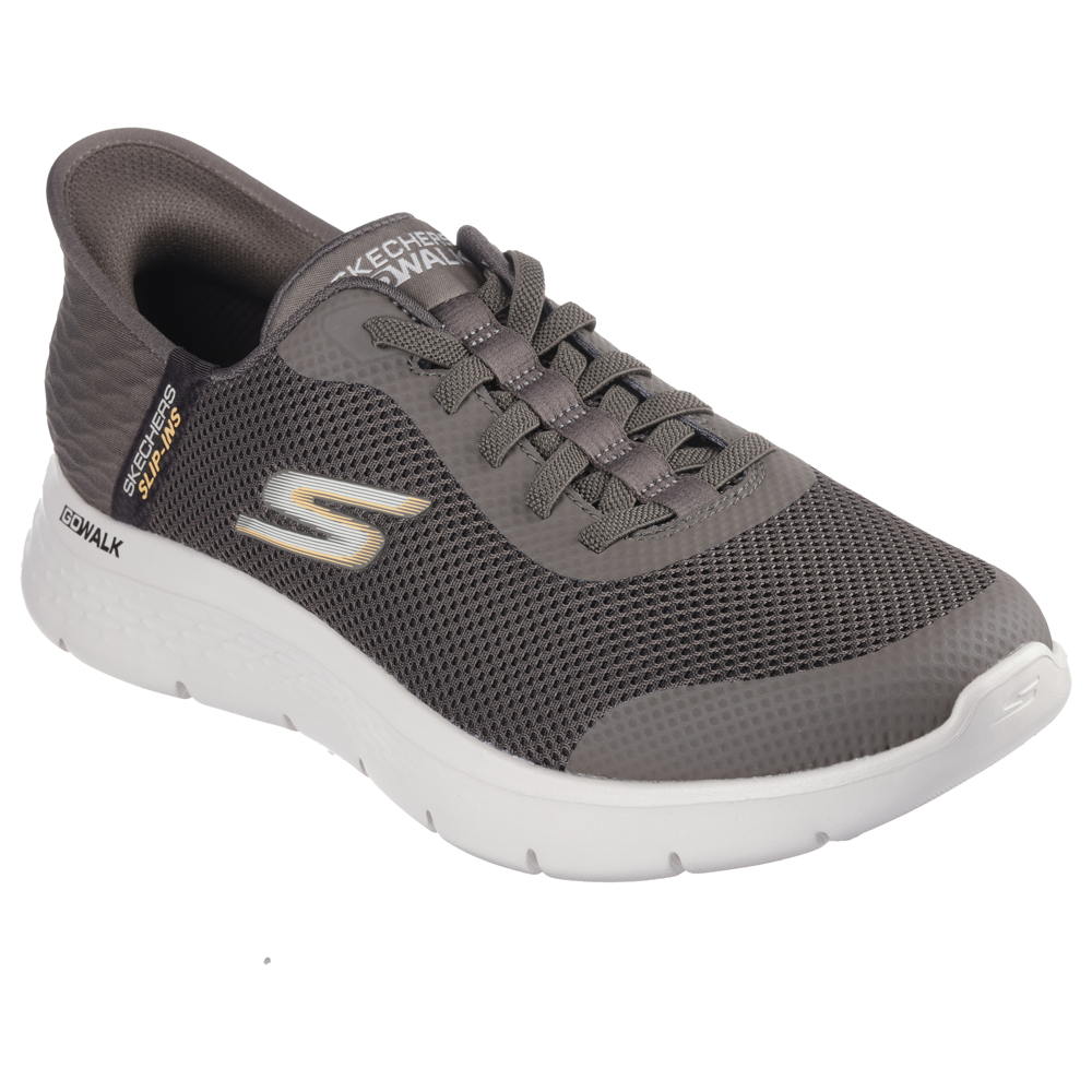 Skechers - Go Walk Flex - Hands Up - Brown - Trainers