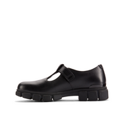 Clarks - Evyn Bar K. - Black Leather - School Shoes