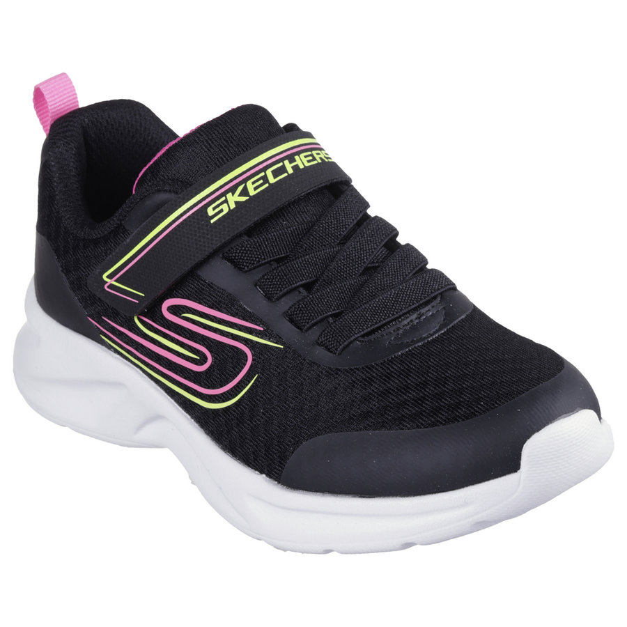 Black and pink sketchers best sale