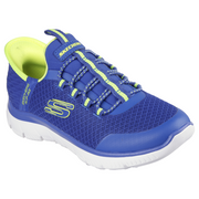 Skechers - Summits - High Range - Blue/Lime - Trainers