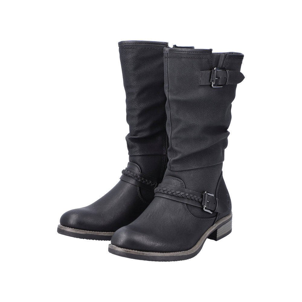 Rieker schwarz boots online