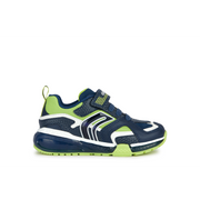 Geox - J Bayonyc Boy - Navy/Lime - Trainers