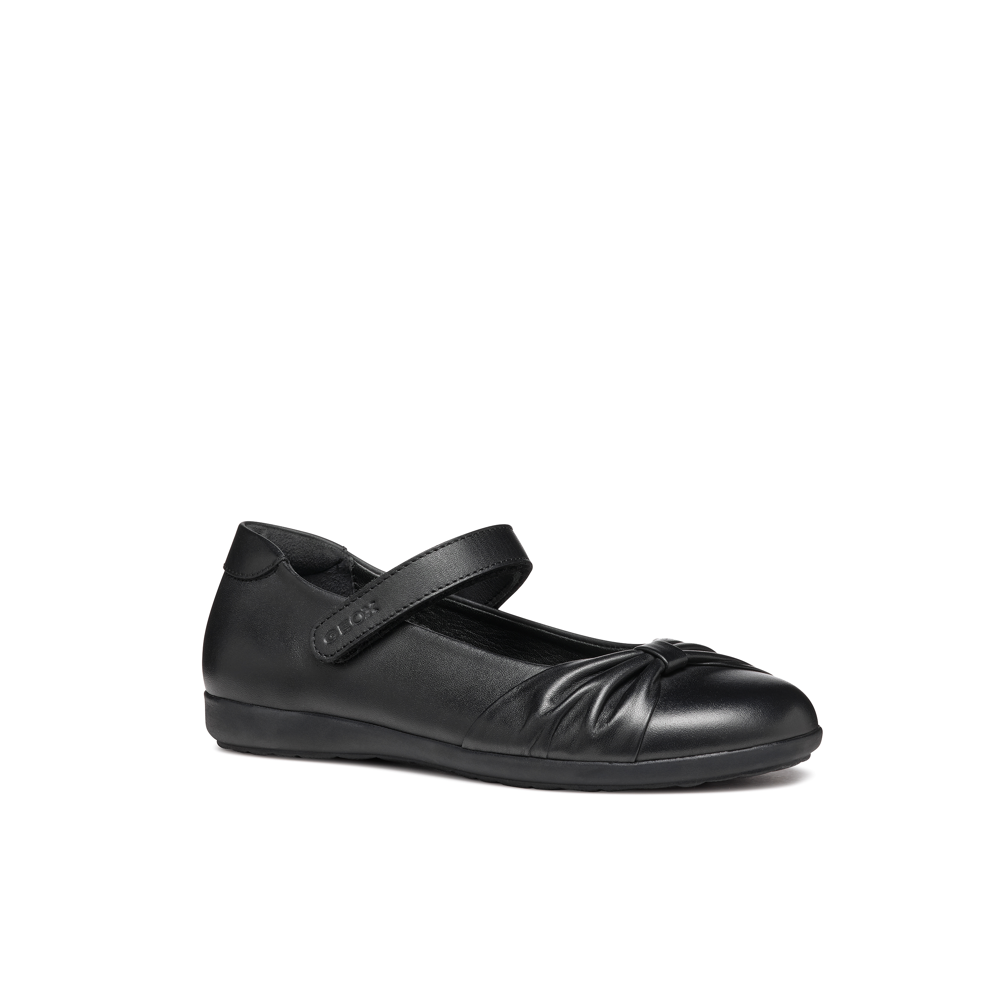 Geox - J Iberide Girl - Black - School Shoes