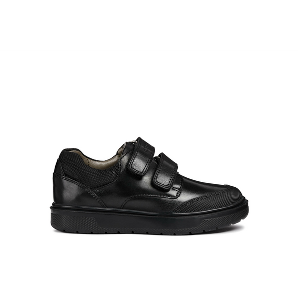 Geox J Riddock Boy Black School Shoes Robert Carder Shoes