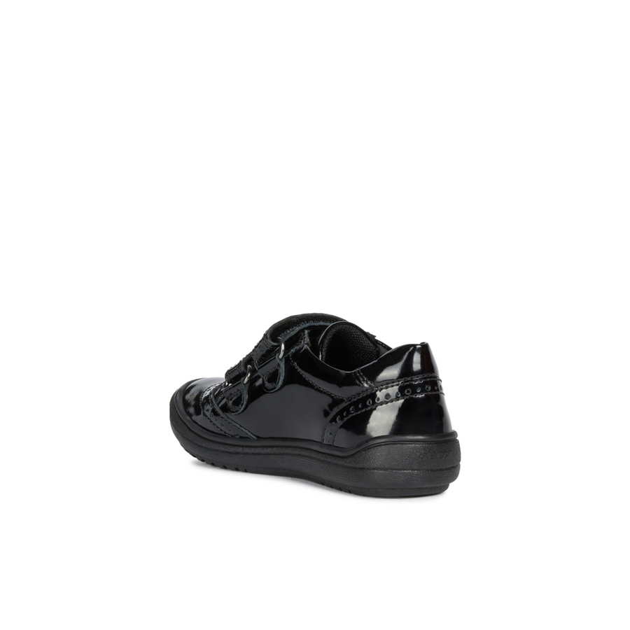 Geox - J Hadriel Girl - Black Patent - School Shoes