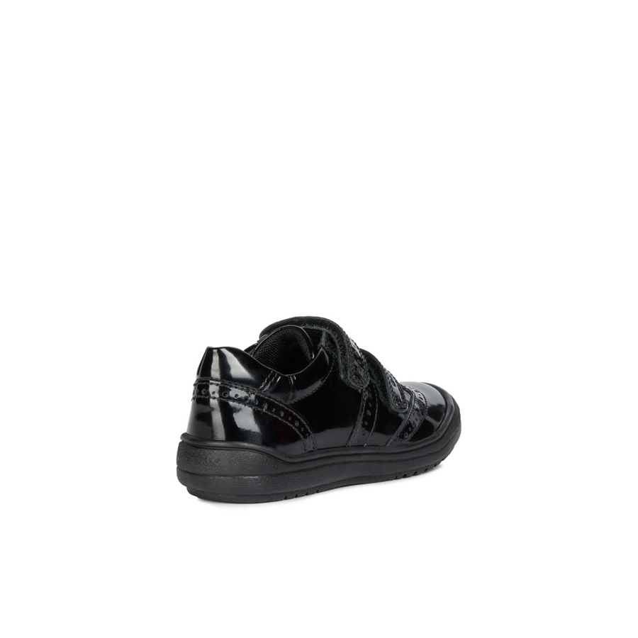 Geox - J Hadriel Girl - Black Patent - School Shoes