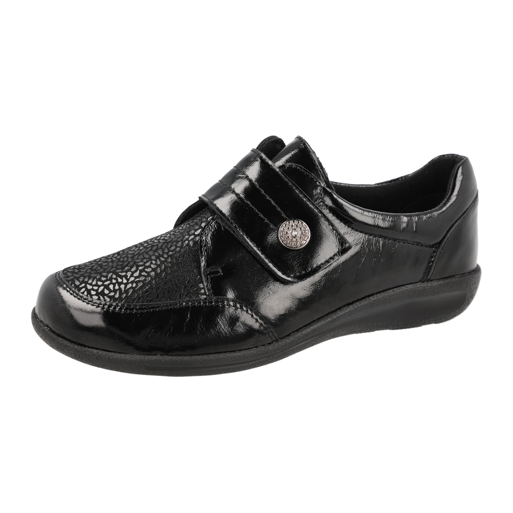 D.B - Royston - Black Patent - Shoes