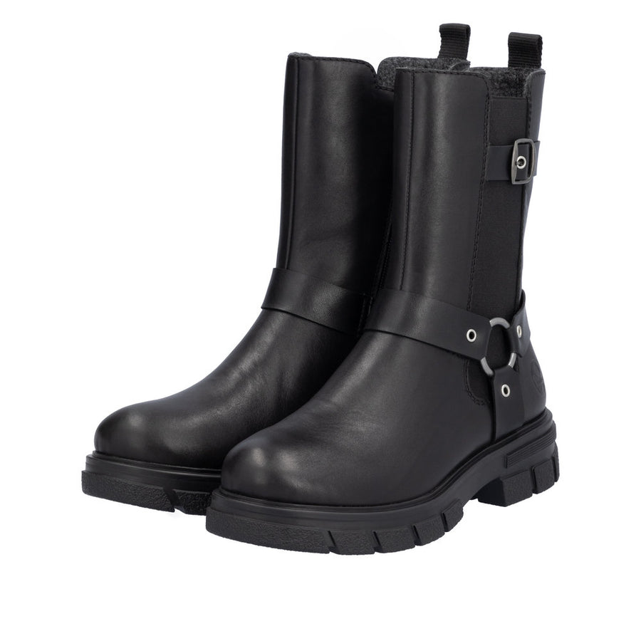 Rieker - Z9177-00 - Schwarz - Boots